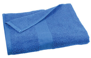 blue handdoek