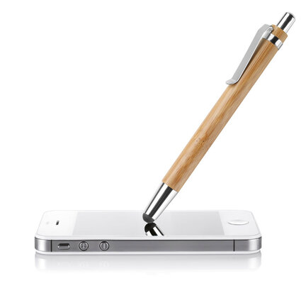 touchpen bamboe telefoon