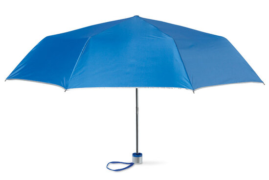 opvawbare paraplu blauw