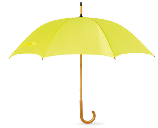 paraplu hout  geel