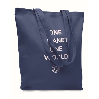 rassa coloured tas blauw logo