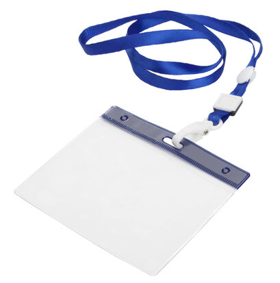 lanyard maes blauw