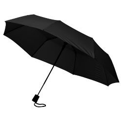 zwarte paraplu