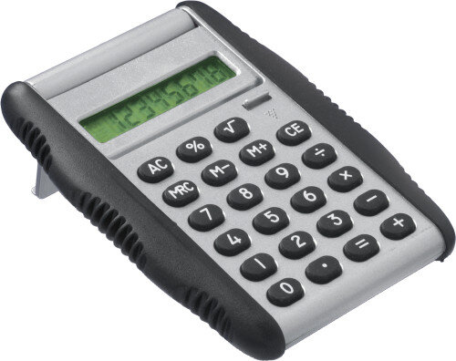 calculator zilver zwart