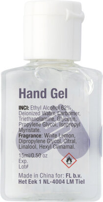 handgel flesje