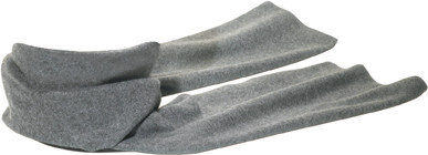 sjaal fleece grijs