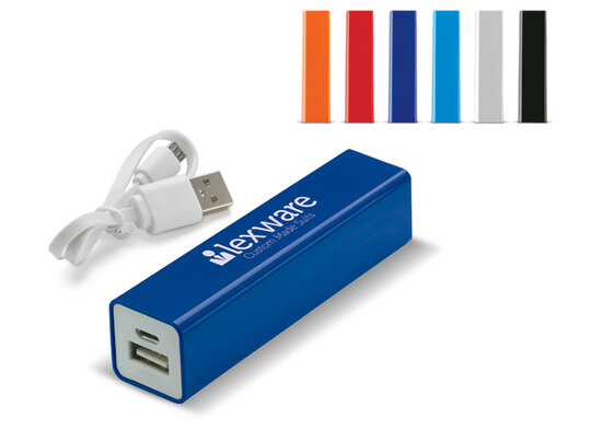 Powerbank  2200MAH incl. bedrukken