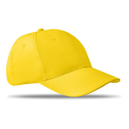 baseball cap geel