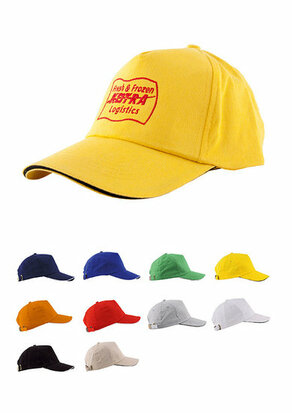 Cap 5 panel brushed met buckle sluiting sample