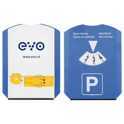 Parkeerschijf IJskrabber, Winkelwagenmuntje en bandenprofielmeter sample