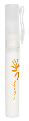 Spray stick 7 ml. zonnebrandcrème factor 15, 1 kleur zeefdruk sample