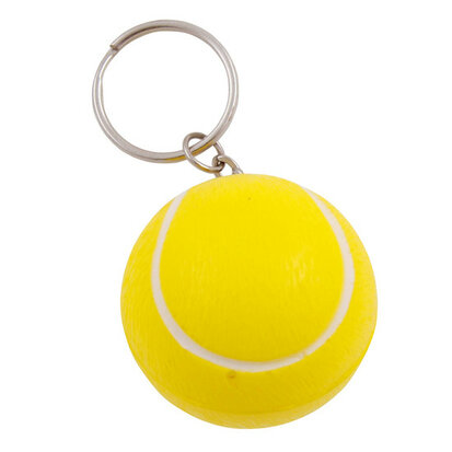 Anti-stress met sleutelhanger Tennisbal sample