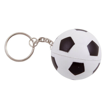 Anti-stress met sleutelhanger Voetbal sample