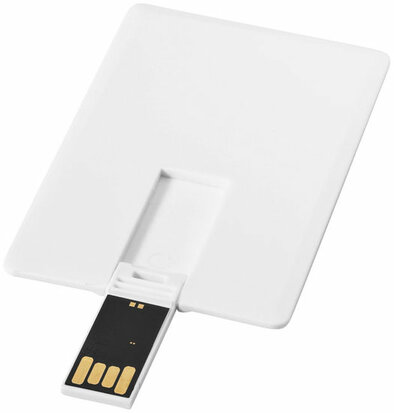Slim credit card USB 4GB sample