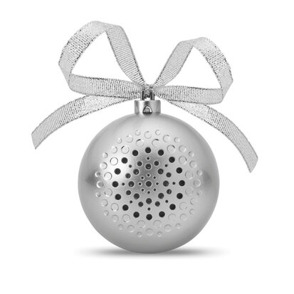 Bluetooth speaker kerstbal incl. bedrukken
