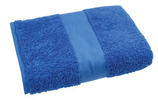 luxe handdoek blauw