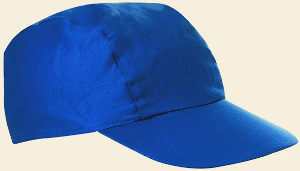 blauwe jockey cap