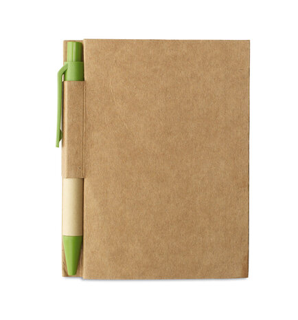 notitieboek gerecycled groen