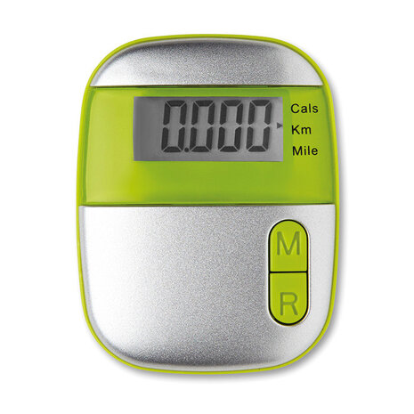 pedometer lime