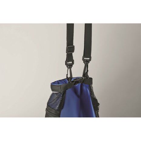 scuba tas riem blauw