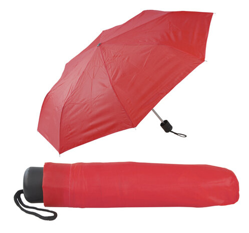 paraplu mint rood