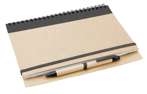 Notebook Tunel zwart