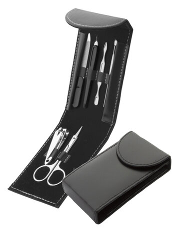 manicure set Missy zwart