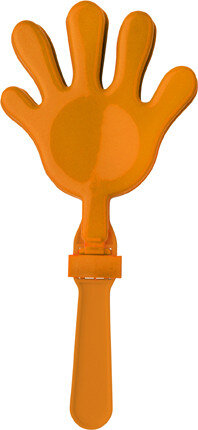 handenklapper  oranje