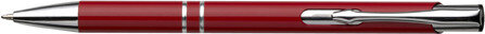 aluminium balpen rood