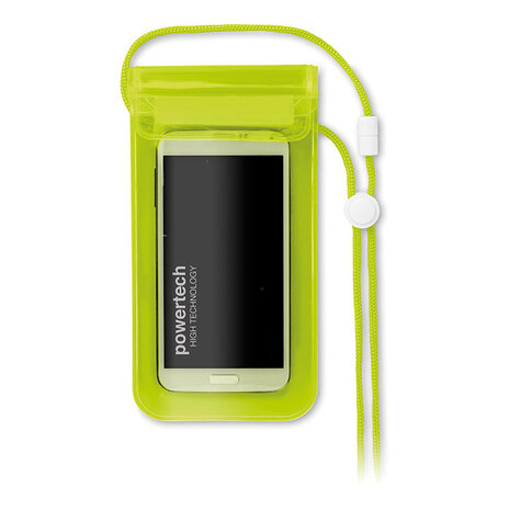 smartphone tas waterdicht groen