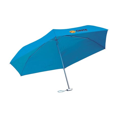inklapbare paraplu blauw