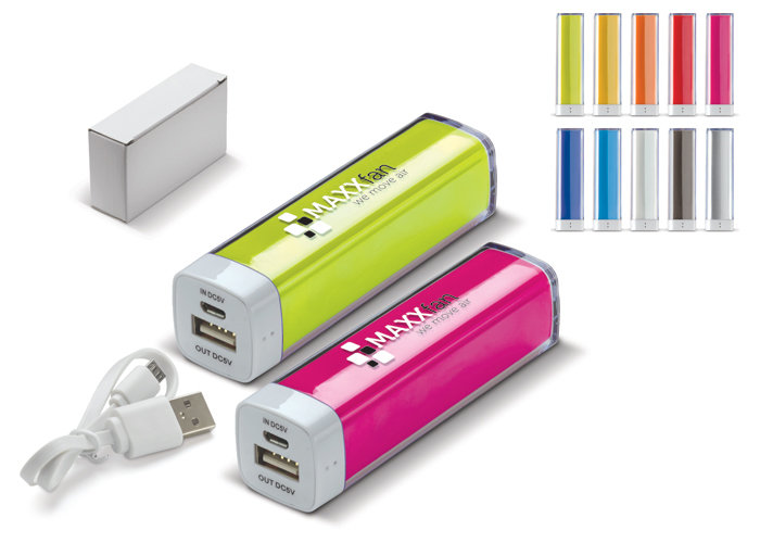 Ongemak tactiek Terugroepen Bedruk goedkope powerbank met logo | va €2,39 pst bij 250 st -  Businessgifts4you