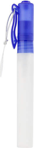 dispenser met hand spray blauw Full colour 2727