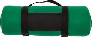 Fleecedeken groen 2 kleuren tr 3822