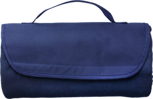 Fleece deken met draagband zwart 3 kleuren tr 3798