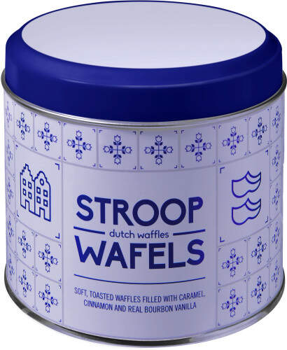Stroopwafels in blik   sample