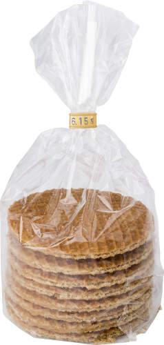 Stroopwafels in blik zilver 4 kleuren tp 12174