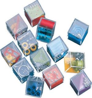 Geduldspelletjes, assorti per 24 st verkopen naturel Full colour 4269
