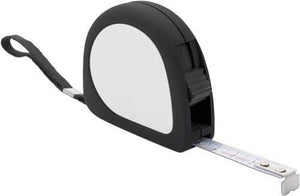 Rolbandmaat, 5 meter zwart 2 kleuren tp 9957