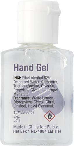 Handgel in flesje naturel 3 kleuren tp 5022