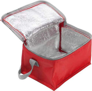 Koeltas voor 6 blikjes wit 4 kleuren tr 6679