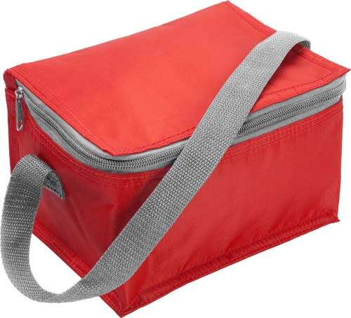 Koeltas voor 6 blikjes wit 3 kleuren tr 6678