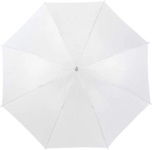Paraplu wit onbedrukt 9136