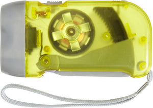 Zaklamp geel 4 kleuren tp 13558