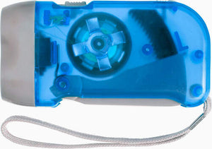 Zaklamp zwart onbedrukt 13576