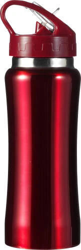 bidon 600ml zwart 2 kleuren tp 1546