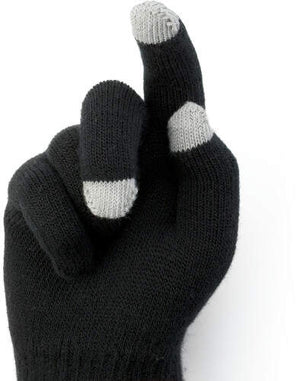 Touchscreen handschoenen blauw 1 kleur tp 12611