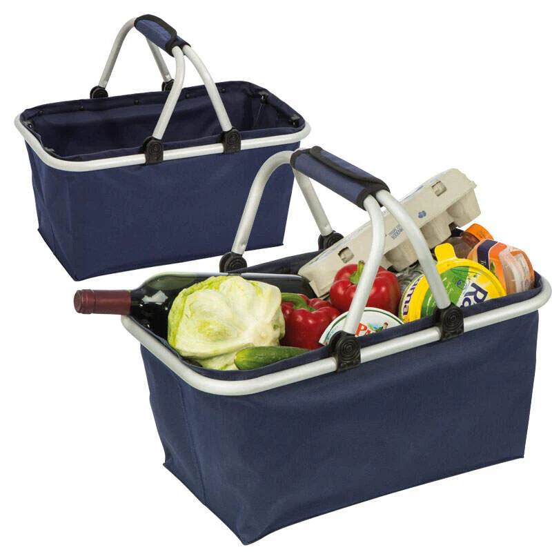Winkel mand Baden-Baden donkerblauw onbedrukt 13365