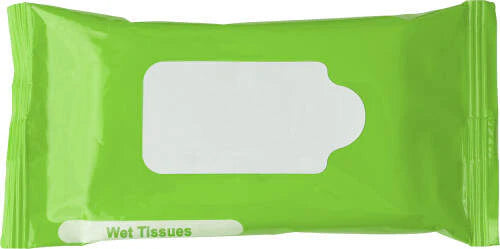 Vochtige doekjes, 10 stuks rood 1 kleur tp 13054
