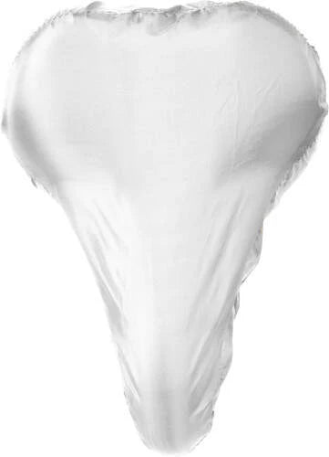 Polyester fietszadelhoes wit 2 kleuren tr 9495
